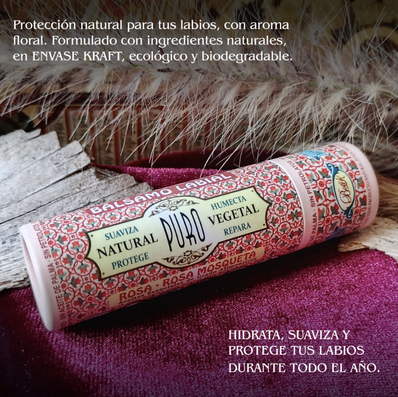 Bálsamo Labial Rosa Mosqueta